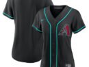 Arizona Diamondbacks Nike Women's Alternate Replica Jersey - Black
