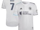 Gustavo Bou New England Revolution adidas 2022 The Fort Authentic Player Jersey - White