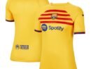 Barcelona Nike Women's 2022/23 Fourth Breathe Stadium Replica Jersey - Yellow