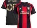 Atlanta United FC adidas Women's 2025 The Connector Replica Custom Jersey - Black