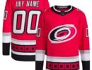 Carolina Hurricanes adidas   25th Anniversary Primegreen Authentic Custom Jersey - Red