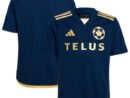 Vancouver Whitecaps FC adidas Youth 2024 The 50 Replica Jersey - Navy