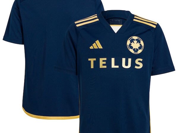 Vancouver Whitecaps FC adidas Youth 2024 The 50 Replica Jersey - Navy