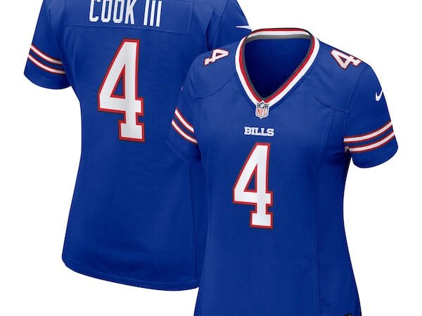 James Cook III Buffalo Bills Nike Women's Team Game Jersey - Royal