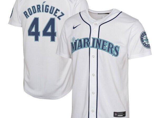 Julio Rodríguez Seattle Mariners Nike Youth Home Limited Player Jersey - White