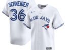 Davis Schneider Toronto Blue Jays Nike Home Limited Jersey - White