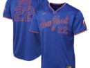 Juan Soto New York Mets Nike Youth Alternate 2 Limited Jersey – Royal/White