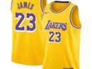 LeBron James Los Angeles Lakers Nike Youth Swingman Jersey - Icon Edition - Gold