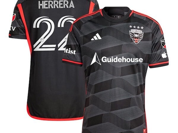 Aaron Herrera D.C. United adidas 2024 The Icon Kit Authentic Player Jersey - Black