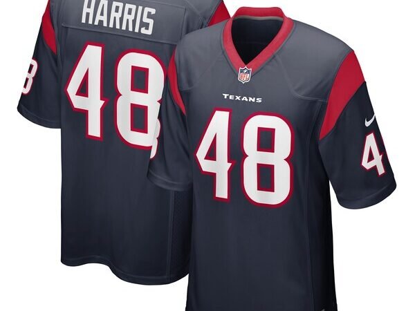 Christian Harris Houston Texans Nike Game Player Jersey - Navy