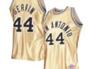 George Gervin San Antonio Spurs 75th Anniversary 1977/78 Hardwood Classics Swingman Jersey - Gold