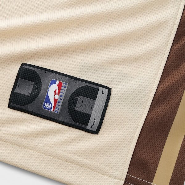 Jimmy Butler III Golden State Warriors Youth 2025/26 City Edition Fast Break Jersey - Tan