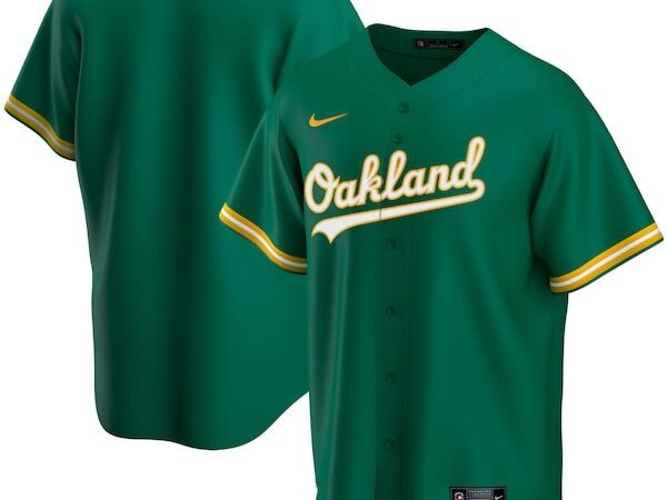 Oakland Athletics Nike Youth Alternate Replica Team Jersey - Kelly Green