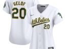 Zack Gelof Athletics Nike Women's Home Limited Player Jersey – White