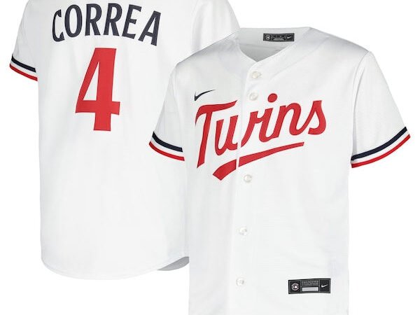 Carlos Correa Minnesota Twins Nike Youth Alternate Replica Player Jersey - White
