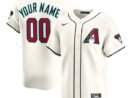 Arizona Diamondbacks Nike Youth Home Custom Limited Jersey - White