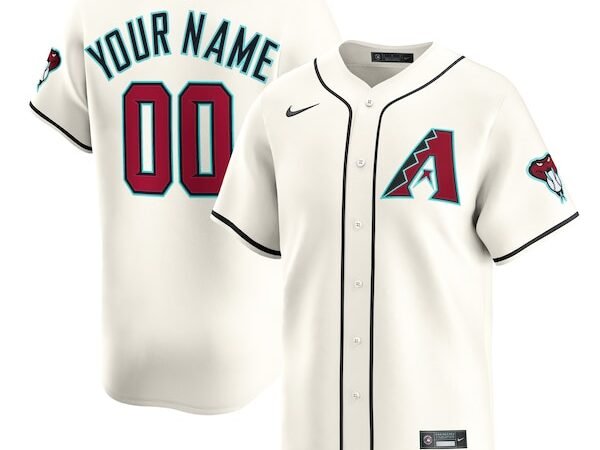 Arizona Diamondbacks Nike Youth Home Custom Limited Jersey - White