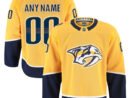 Nashville Predators  Home Authentic Pro Custom Jersey - Gold