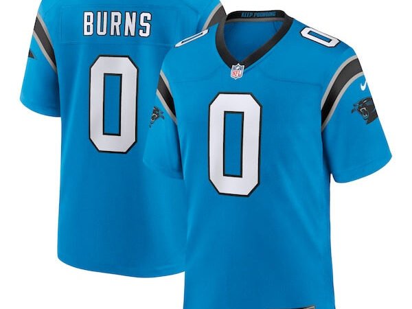 Brian Burns Carolina Panthers Nike Alternate Game Jersey - Blue
