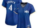 Carlos Correa Minnesota Twins Nike Women's 2024 City Connect Limited Jersey - Royal