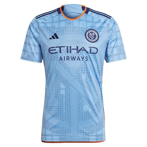 Kevin O'Toole New York City FC adidas 2024 The Interboro Kit Replica Player Jersey – Light Blue
