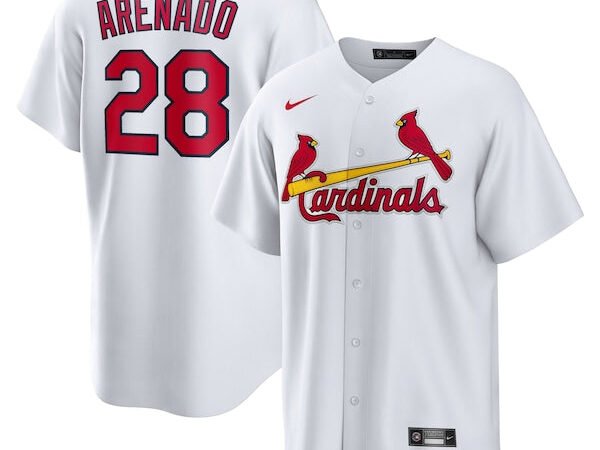 Nolan Arenado St. Louis Cardinals Nike 2024 Home Replica Jersey - White