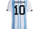 Diego Maradona Argentina Adidas 202222/23 Authentic Home Jersey - White