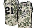 Tim Duncan San Antonio Spurs 2013/14 Swingman Jersey - Camo