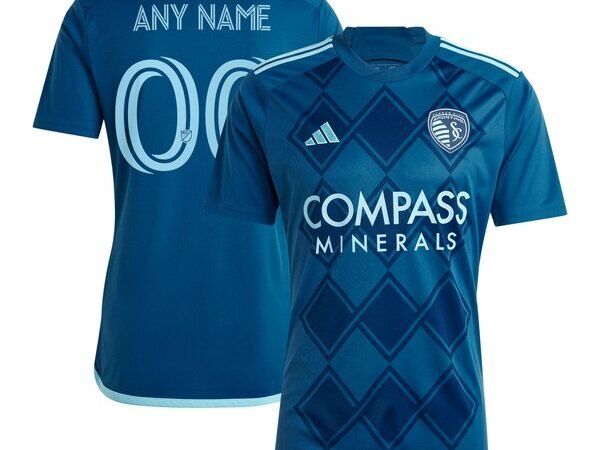 Sporting Kansas City adidas 2024 Diamonds Our Forever Replica Custom Jersey – Navy
