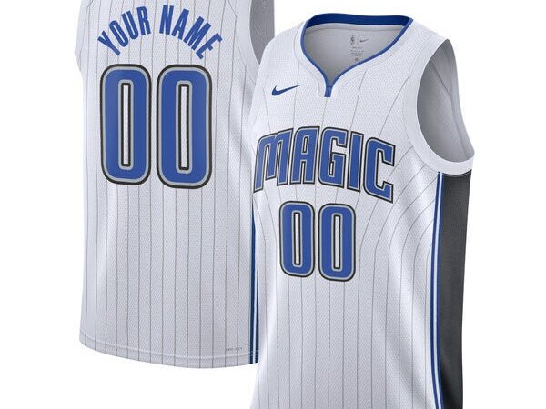 Orlando Magic Nike Unisex Swingman Custom Jersey White - Association Edition