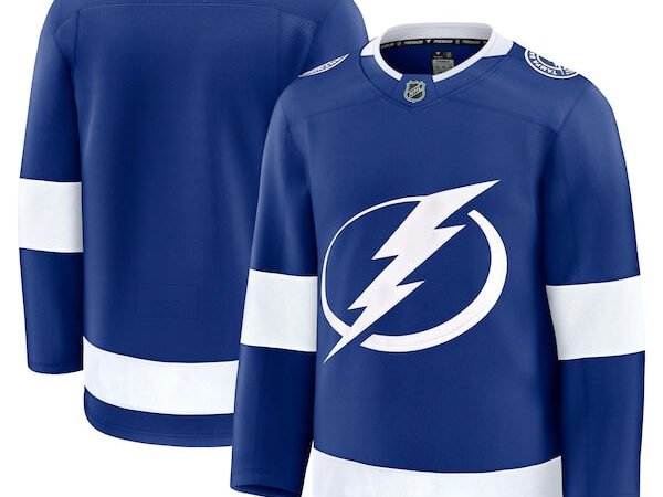 Tampa Bay Lightning Home Premium Jersey - Blue/Black/White