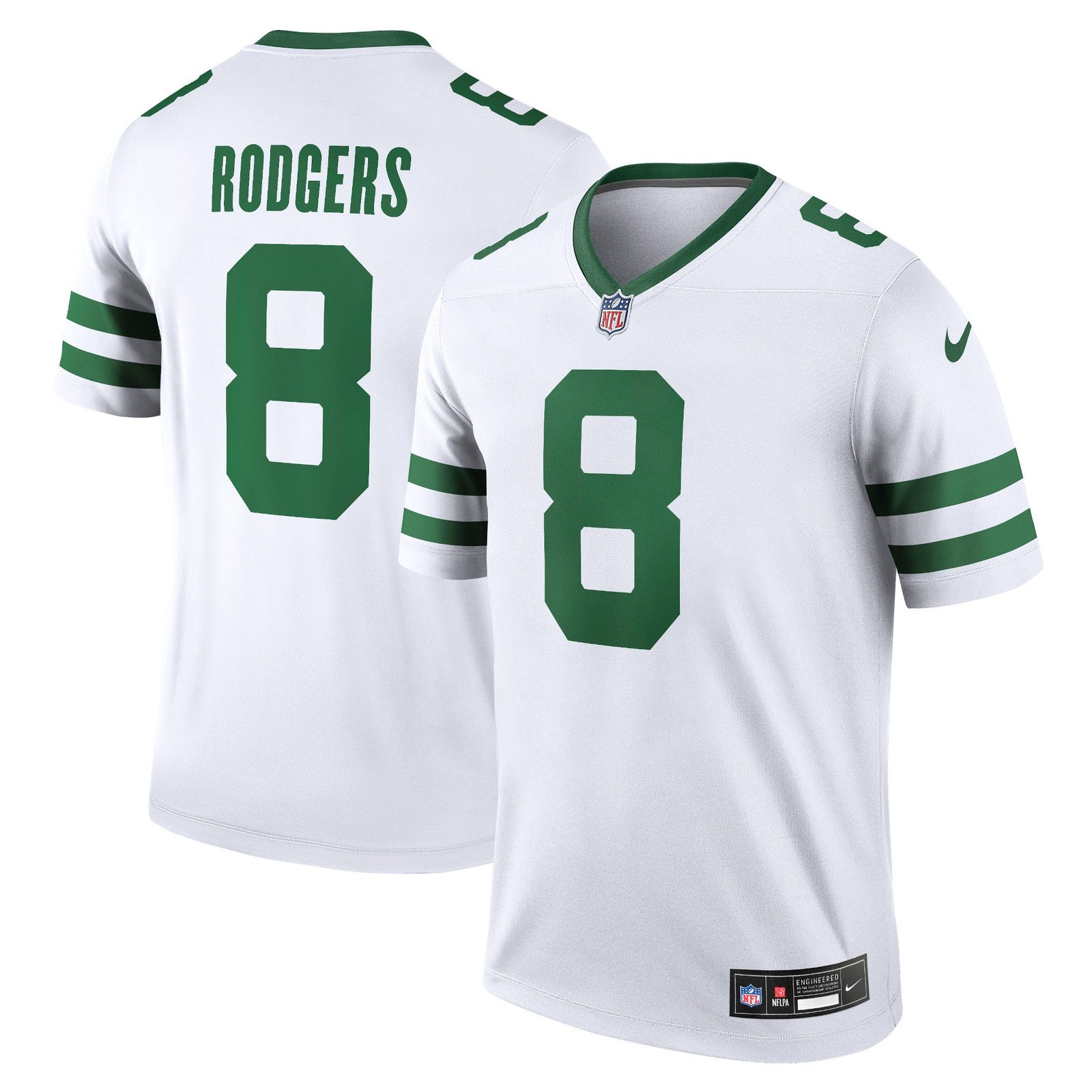 Aaron Rodgers New York Jets Nike Alternate Legend Jersey - Legacy Black