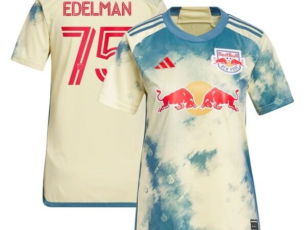 Daniel Edelman New York Red Bulls adidas Women's 2024 Daniel Patrick Kit Replica Jersey - Yellow