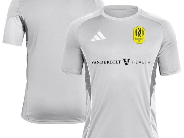 Nashville SC adidas 2025 Training Jersey - Silver