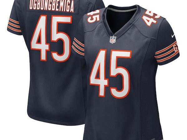 Amen Ogbongbemiga Chicago Bears Nike Women's Game Jersey - Navy