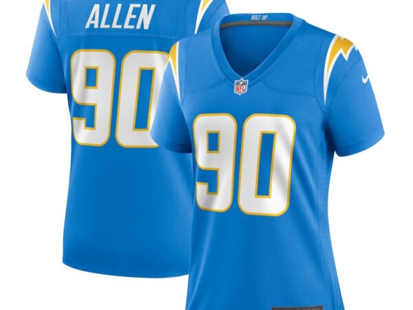 Brevin Allen Los Angeles Chargers Nike Women's Team Game Jersey -  Powder Blue