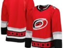 Carolina Hurricanes adidas 2022-23 25th Anniversary Primegreen Authentic Jersey - Red