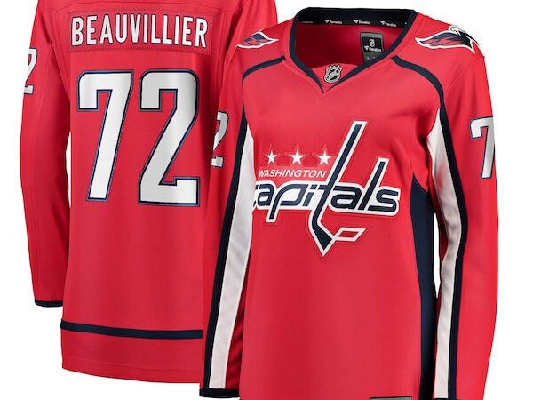Anthony Beauvillier Washington Capitals Women's Home Breakaway Player Jersey - Red