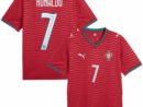 Cristiano Ronaldo Portugal National Team Puma 2026 Youth Home Replica Jersey - Red
