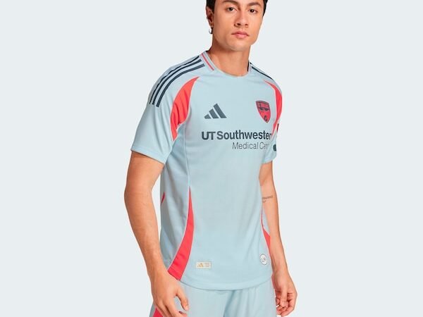 FC Dallas adidas 2025 The Inferno Kit Authentic Jersey - Light Blue