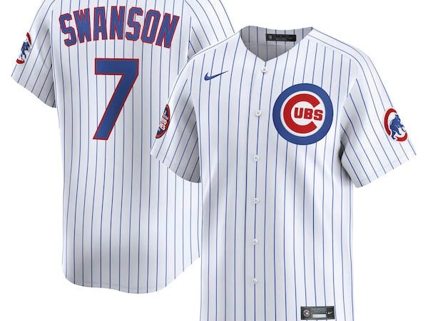Dansby Swanson Chicago Cubs Nike 2025 MLB World Tour: Tokyo Series Home Limited Player Jersey - White