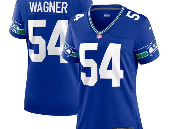 Bobby Wagner Seattle Seahawks Nike Women's Throwback Player Game Jersey - Royal