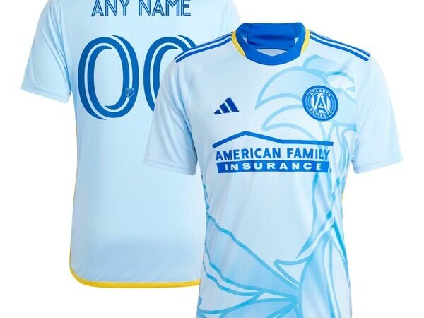 Atlanta United FC adidas 2024 The Resurgens Kit Replica Custom Jersey - Light Blue