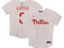 Bryce Harper Philadelphia Phillies Nike Preschool Home Game Jersey - White