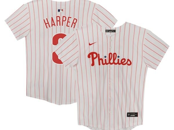 Bryce Harper Philadelphia Phillies Nike Preschool Home Game Jersey - White