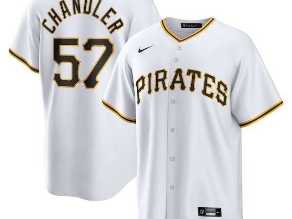 Bubba Chandler Pittsburgh Pirates Nike Home Replica Jersey - White