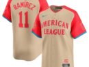 Jose Ramirez American League Nike 2024 MLB All-Star Game Limited Player Jersey - Cream