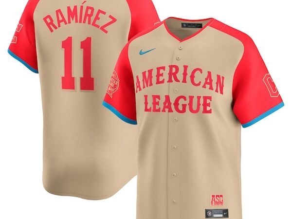 Jose Ramirez American League Nike 2024 MLB All-Star Game Limited Player Jersey - Cream