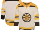 Boston Bruins Youth 100th Anniversary Premier Jersey - Cream