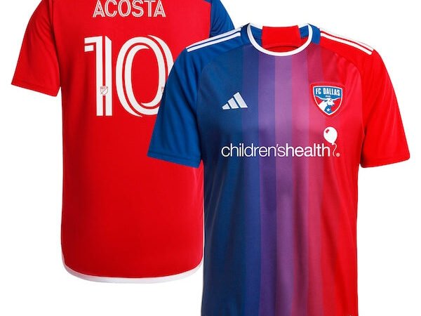 Luciano Acosta FC Dallas adidas 2024 After Burner Replica Player Jersey - Navy